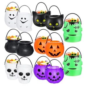 Halloween Candy Buckets Set 14 Pieces